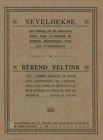 Nevelhekse een verhaal uit de Drentsche venen naar authentieke bescheiden medegedeeld by Albertus Alidus Steenbergen