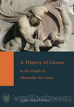 A History of Greece to the Death of Alexander the Great by John B. Bury